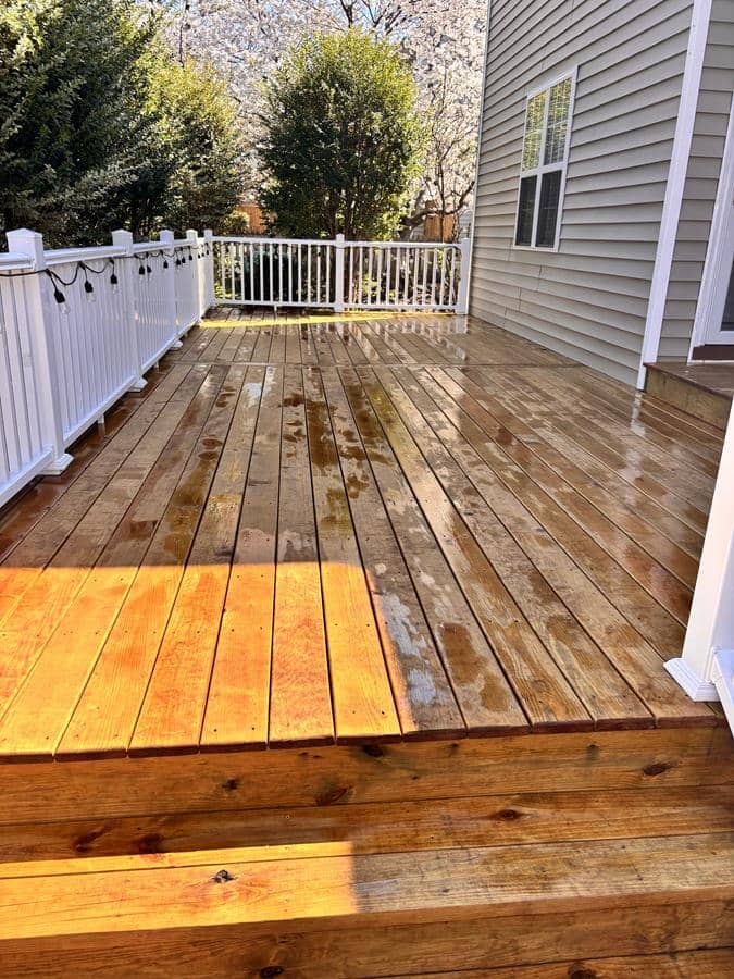 Deck Floor Stain in Glen Allen, VA Thumbnail